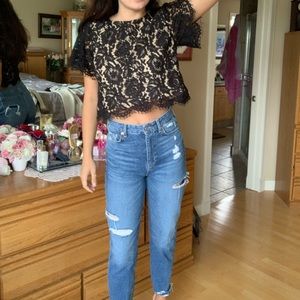 Lace dress shirt (M/L)